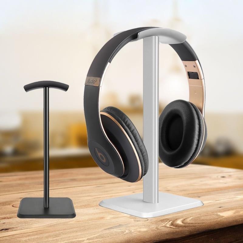 ユニバーサルヘッドフォンホルダーラック省スペースヘッドセット - Headphone Stand Desk のレビューと価格