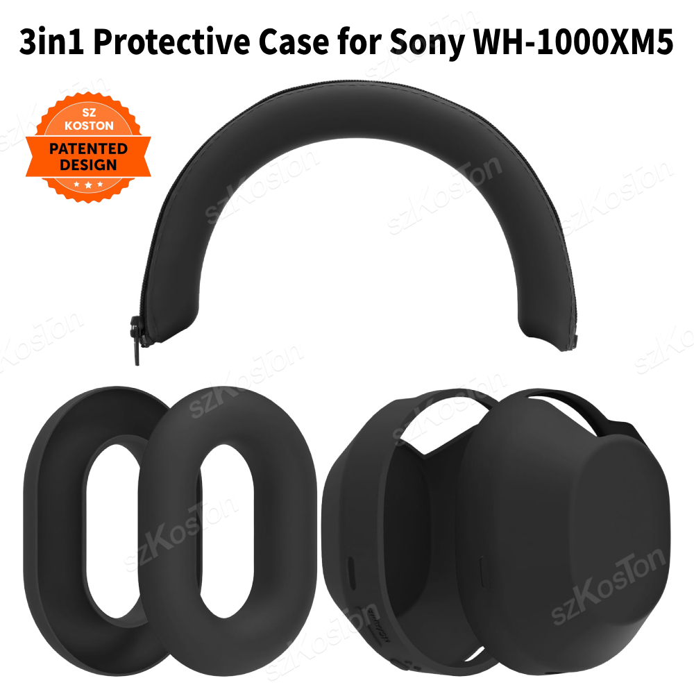 3-in-1 シリコン保護ケース Sony WH-1000X - Sony Headphone Wh-1000Xm5 のレビューと価格