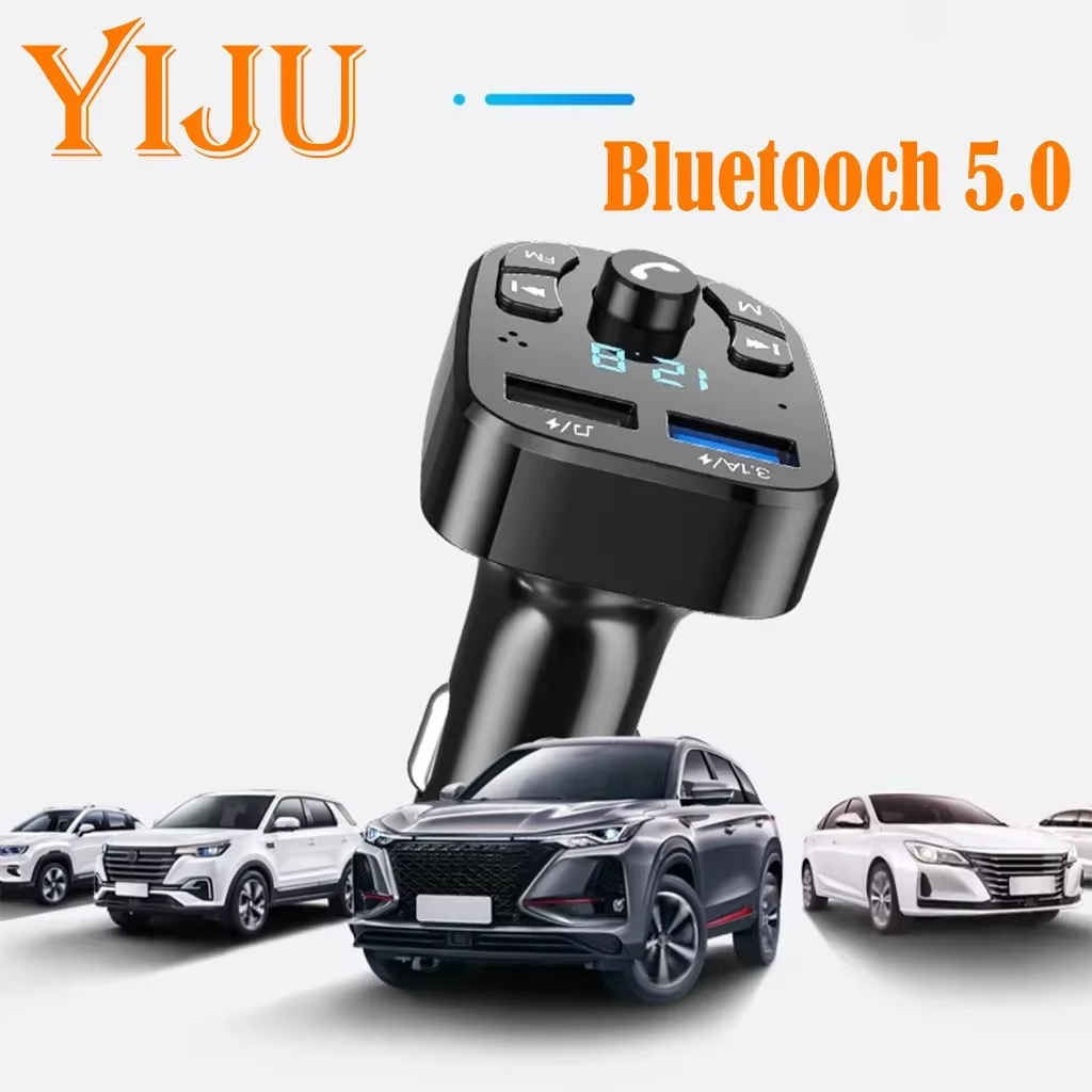車の Bluetooth 5.0 Fm トランスミッター、ワ - Bluetooth Adapter Receiver のレビューと価格